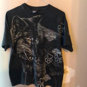 Harley Davidson Wolf Tee